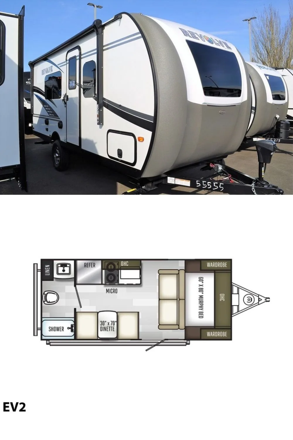 New 2021 Palomino Revolve EV2 Travel Trailer RV