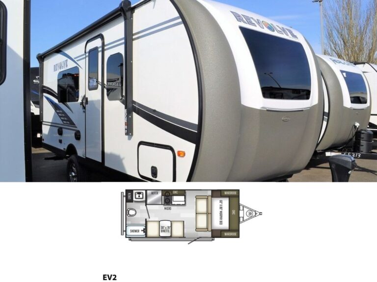 New 2021 Palomino Revolve EV2 Travel Trailer RV (Floor Plan)