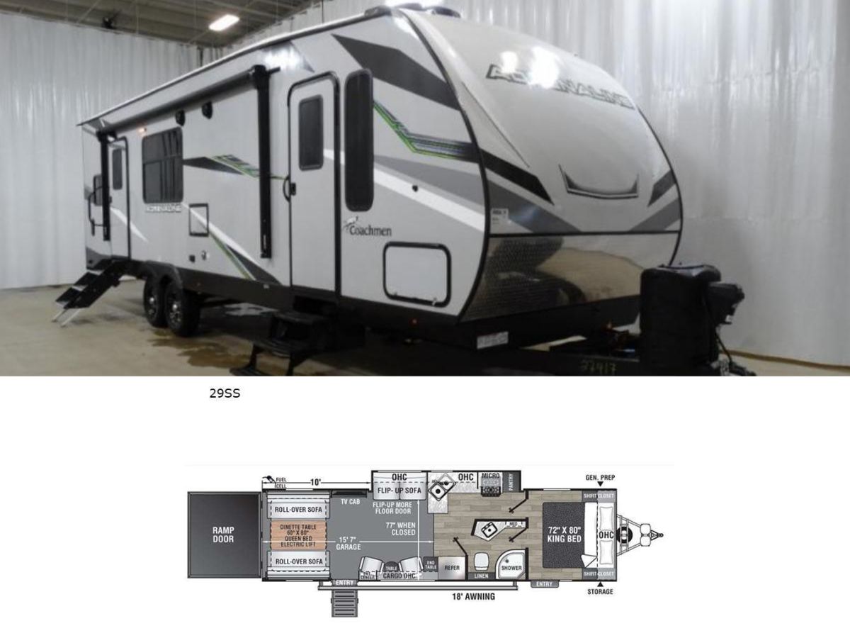 New 2024 Coachmen RV Adrenaline 29SS Travel Trailer Toy Hauler RV ...