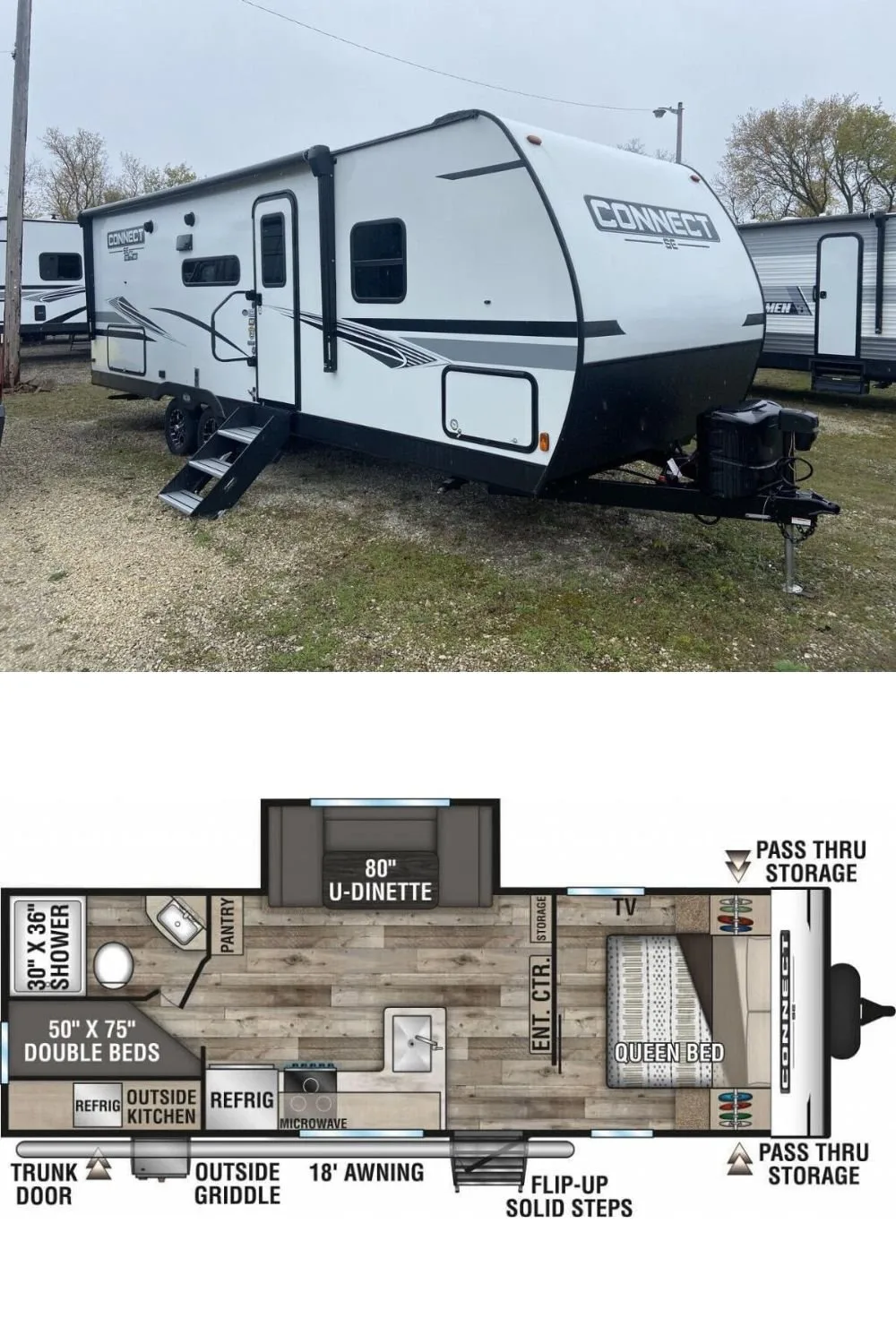 New 2022 Connect C241BHKSE Travel Trailer RV