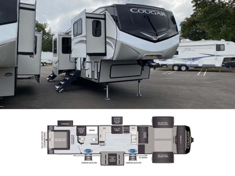 New 2024 Keystone Cougar 354FLS Fifth Wheel RV (Floor Plan)