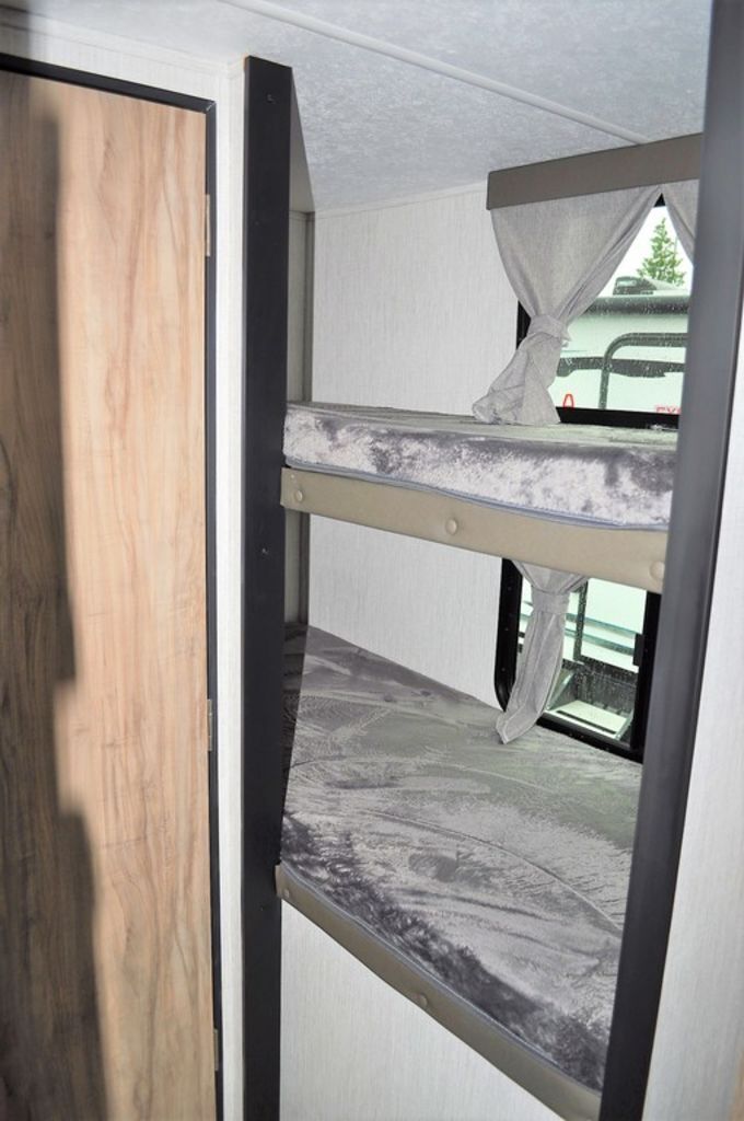 Bedroom with bunks.