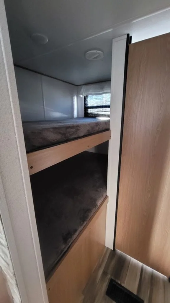 Bedroom with bunks.