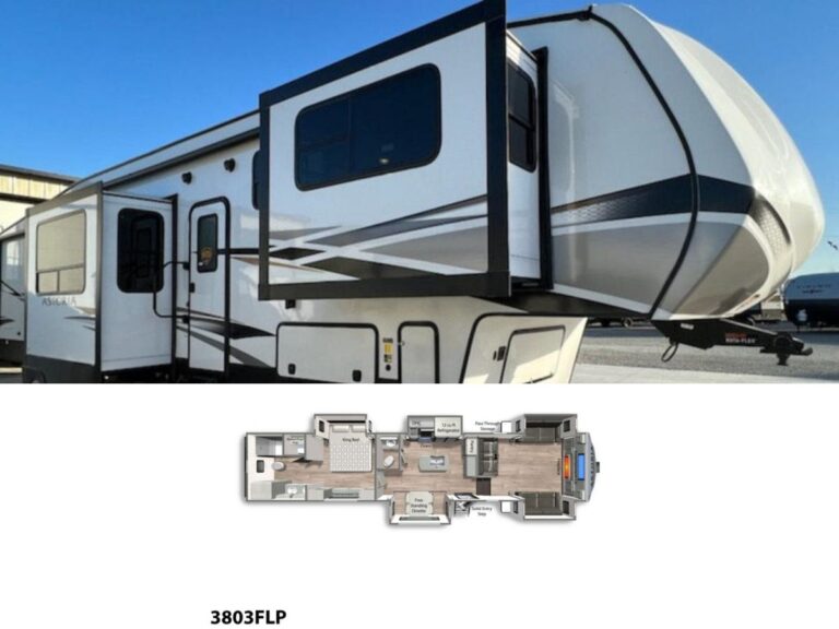 New 2024 Dutchmen Astoria Platinum 3803FLP Fifth Wheel RV (Floor Plan)