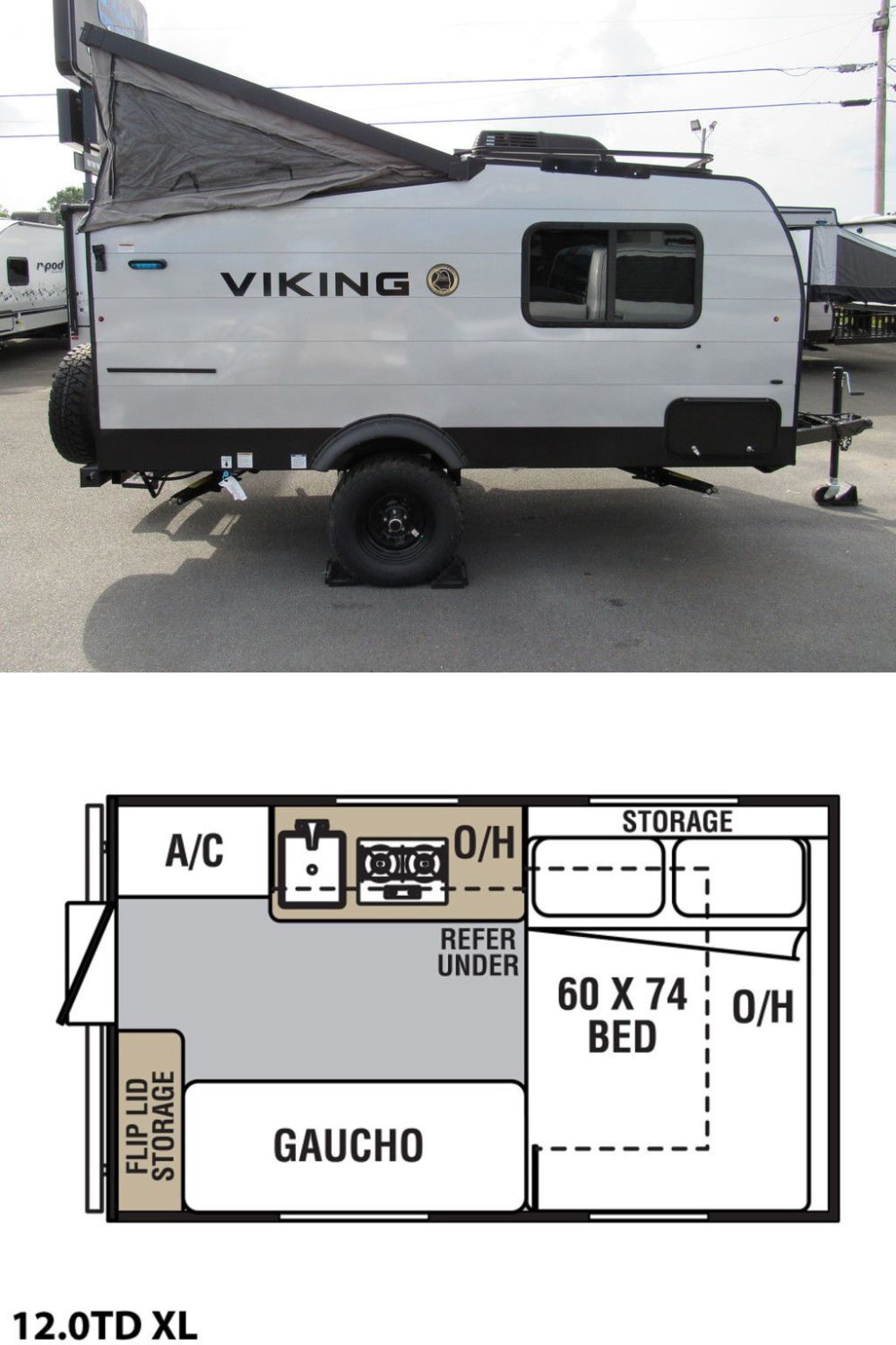 New 2022 Coachmen Viking Express 12.0TD XL Pop Up Camper RV