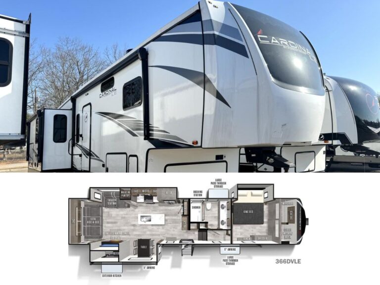 New 2022 Forest River Cardinal Limited 366DVLE Fifth Wheel RV (Floor Plan)