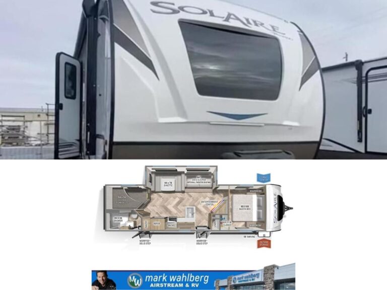 New 2022 Palomino SolAire Ultra Lite 294DBHS Travel Trailer RV (Floor Plan)