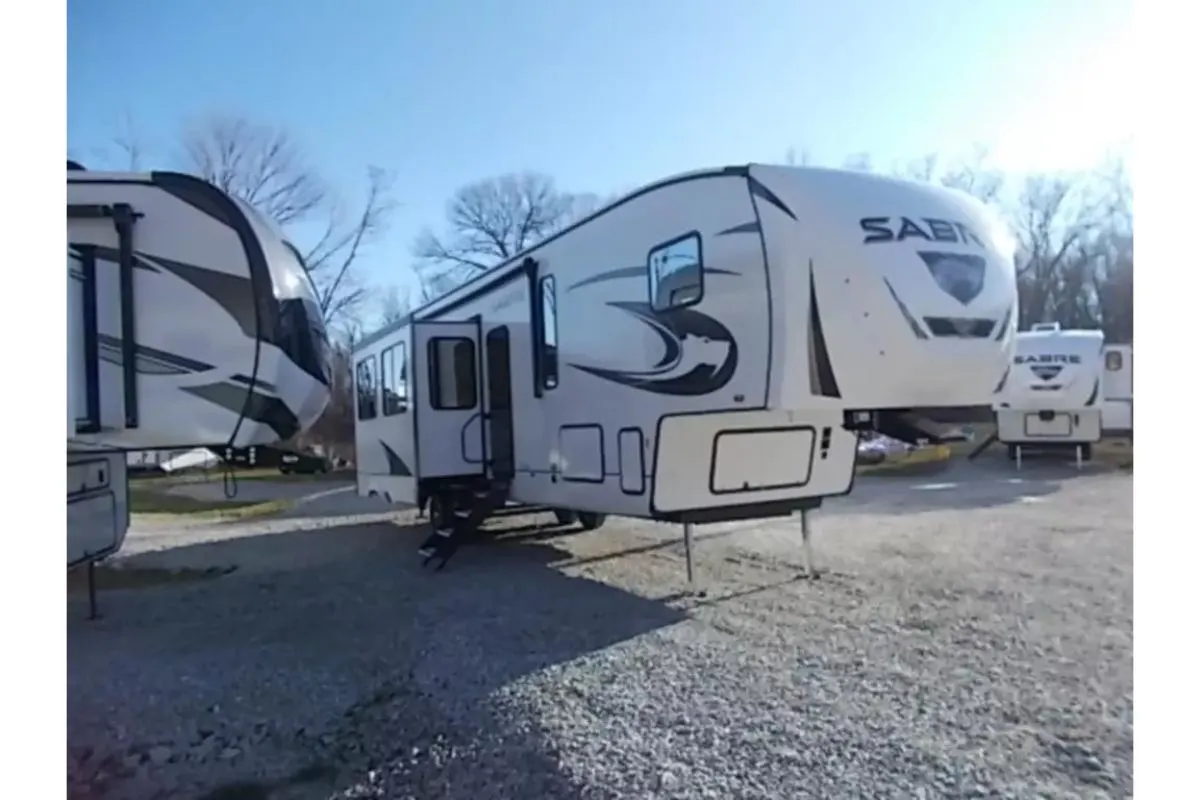 New 2024 Forest River Fifth Wheel RV Sabre 38DBL 