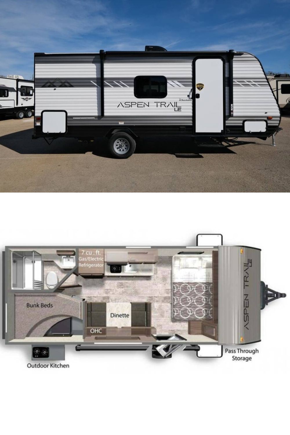 2022 Dutchmen Aspen Trail 1950BH Travel Trailer RV