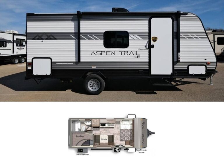 2022 Dutchmen Aspen Trail 1950BH Travel Trailer RV (Floor Plan)