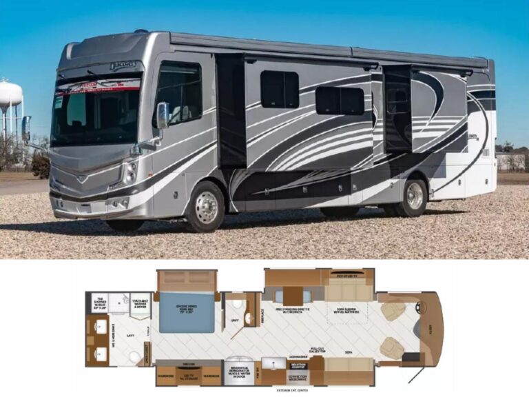 New 2024 Fleetwood Class A RV Discovery LXE 40M (Floor Plan)