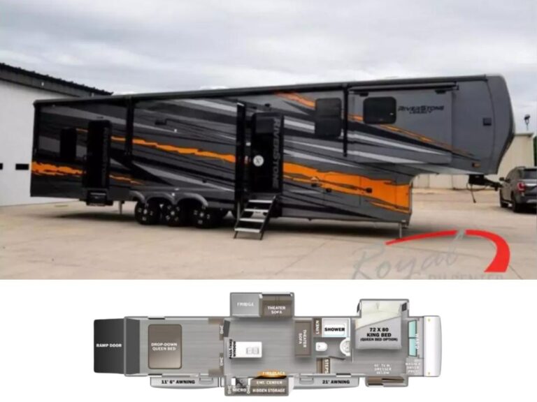 New 2024 Forest River RV Fifth Wheel Toy Hauler RV RiverStone