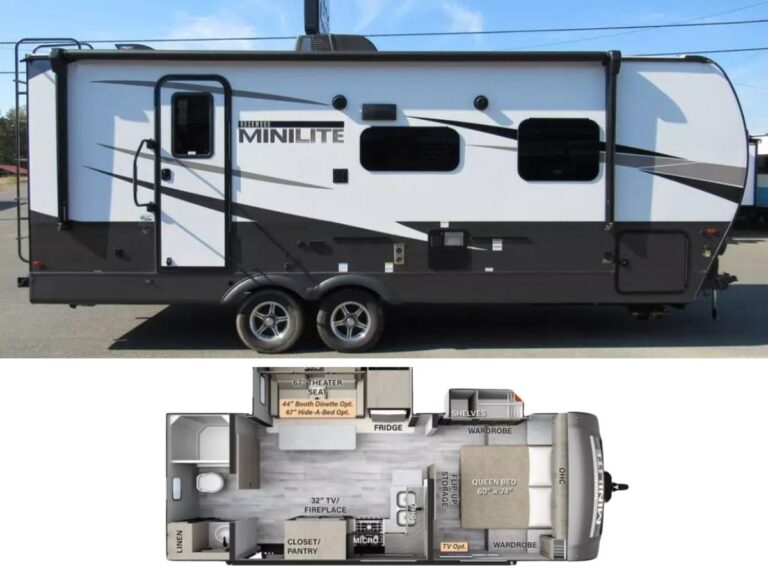 New 2024 Forest River Travel Trailer RV Rockwood Mini Lite 2511S
