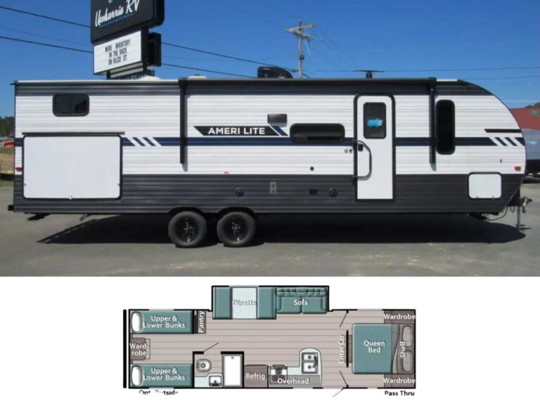 New 2024 Gulf Stream Travel Trailer RV Amerilite 279BH