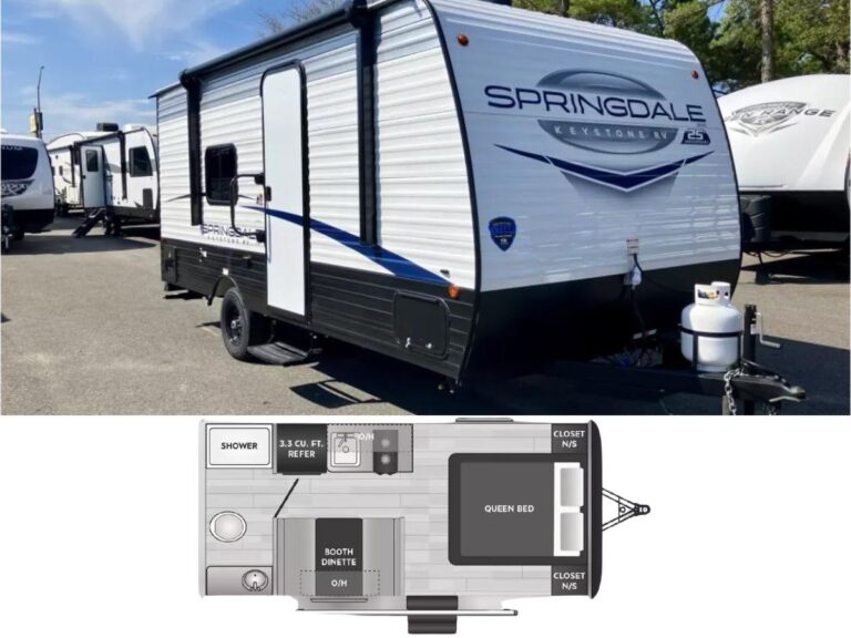 New 2024 Keystone Travel Trailer RV Springdale 1700FQ