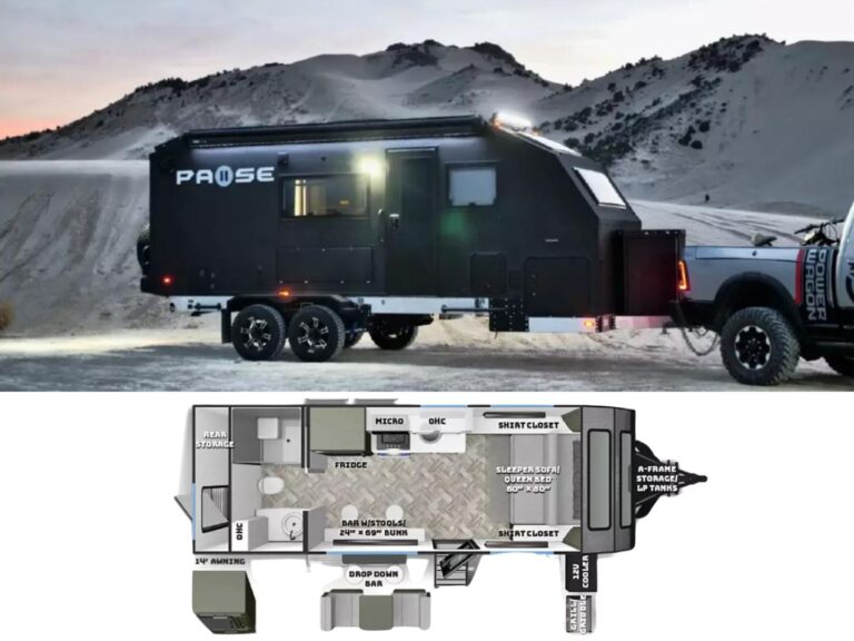 New 2024 Palomino Travel Trailer RV PAUSE 20.3 BLACK OPS