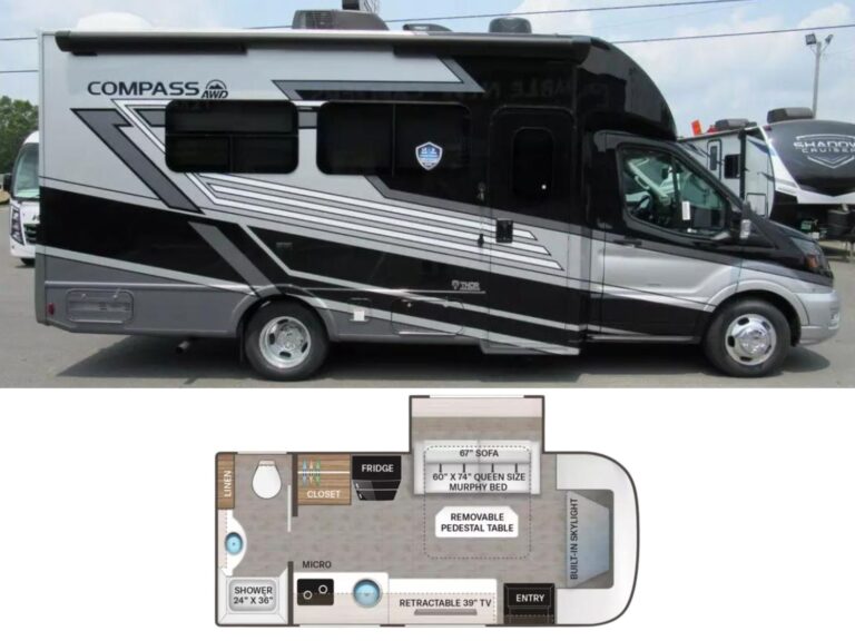New 2024 Thor Motor Coach Class C RV Compass 23TE