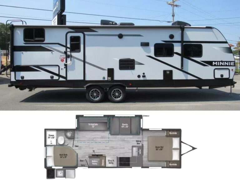 New 2024 Winnebago Travel Trailer RV Minnie 2801BHS