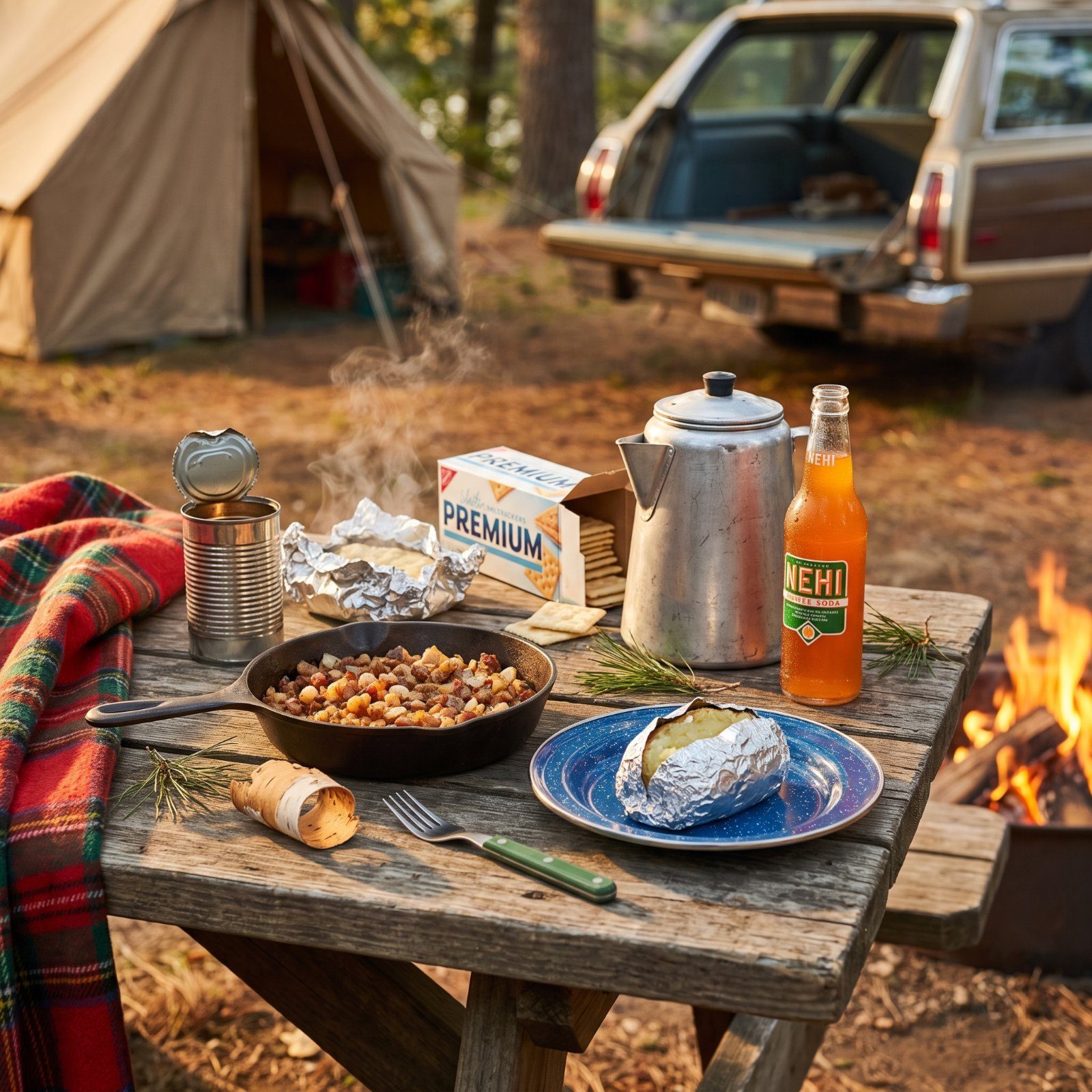 27 Campfire Foods Every 1960s Family Made When Camping (and Nobody Makes Anymore)