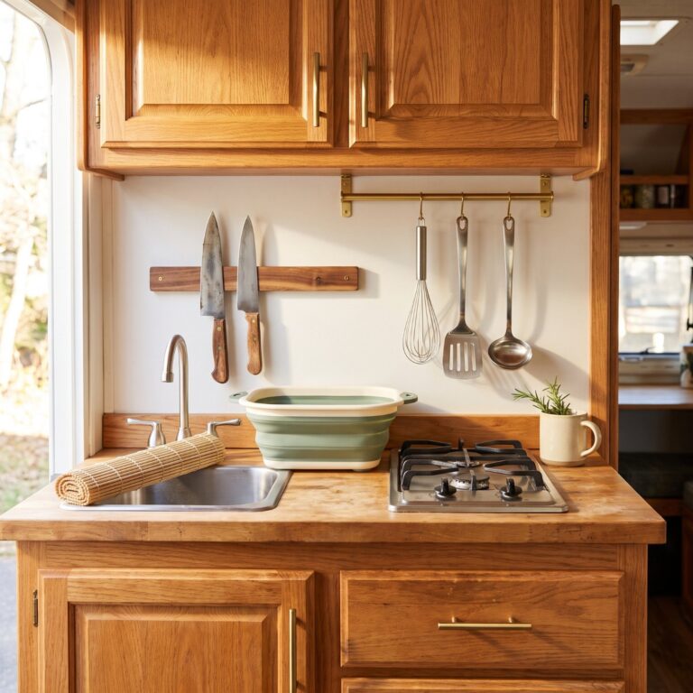47 Small RV Kitchen Upgrades That Make a Tiny Galley Feel Twice as Big