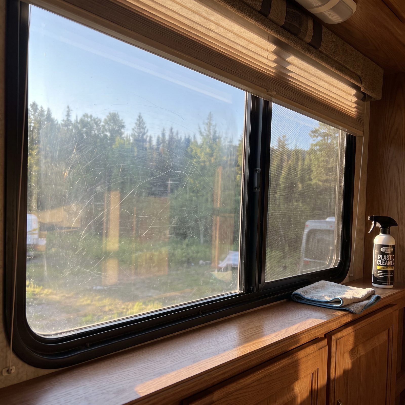 Acrylic Dual-Pane Windows That Scratch Easier Than Glass