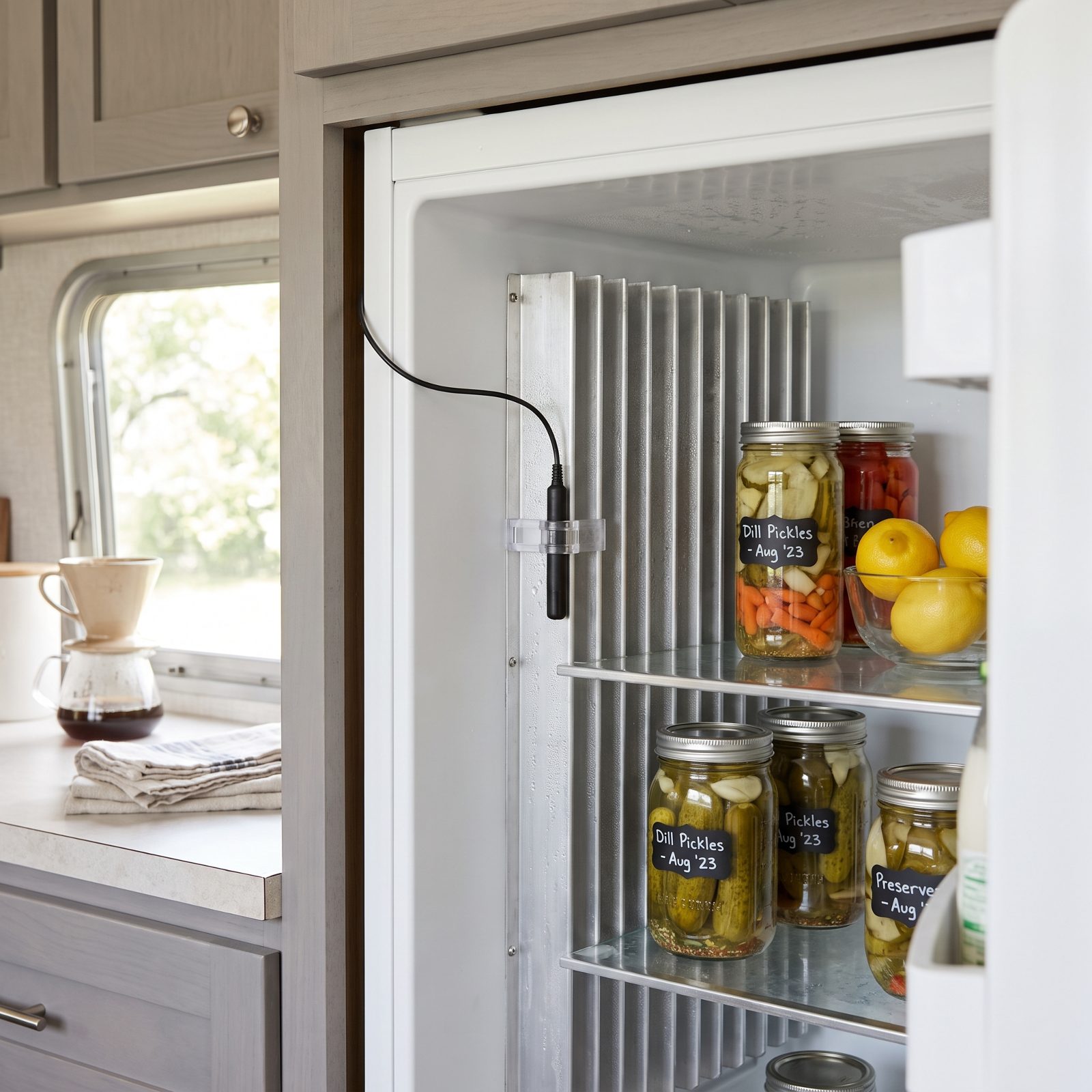 An Adjustable Refrigerator Thermistor Clip for More Consistent Cooling