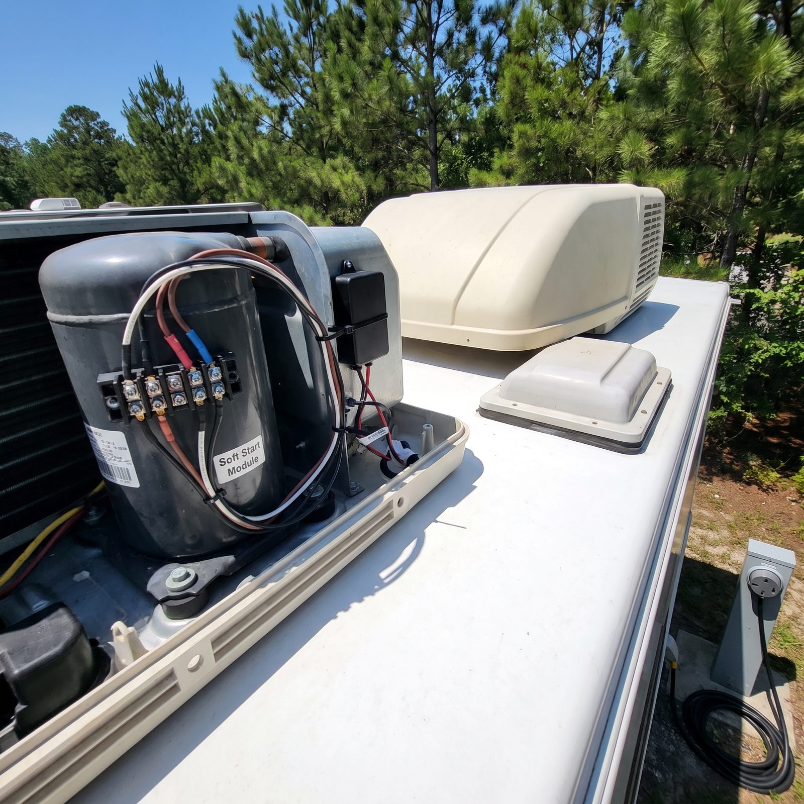 An Air-Conditioner Soft Starter for Limited Campground Power