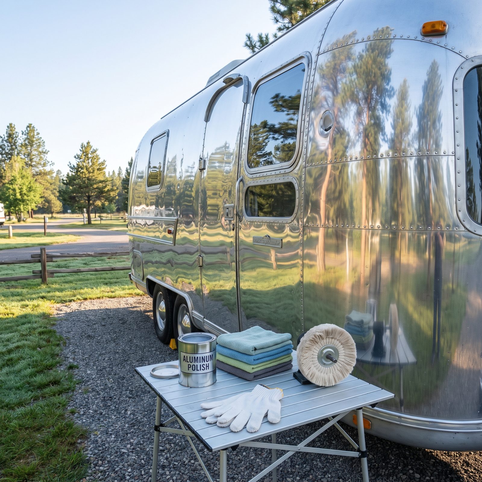The Airstream Polisher