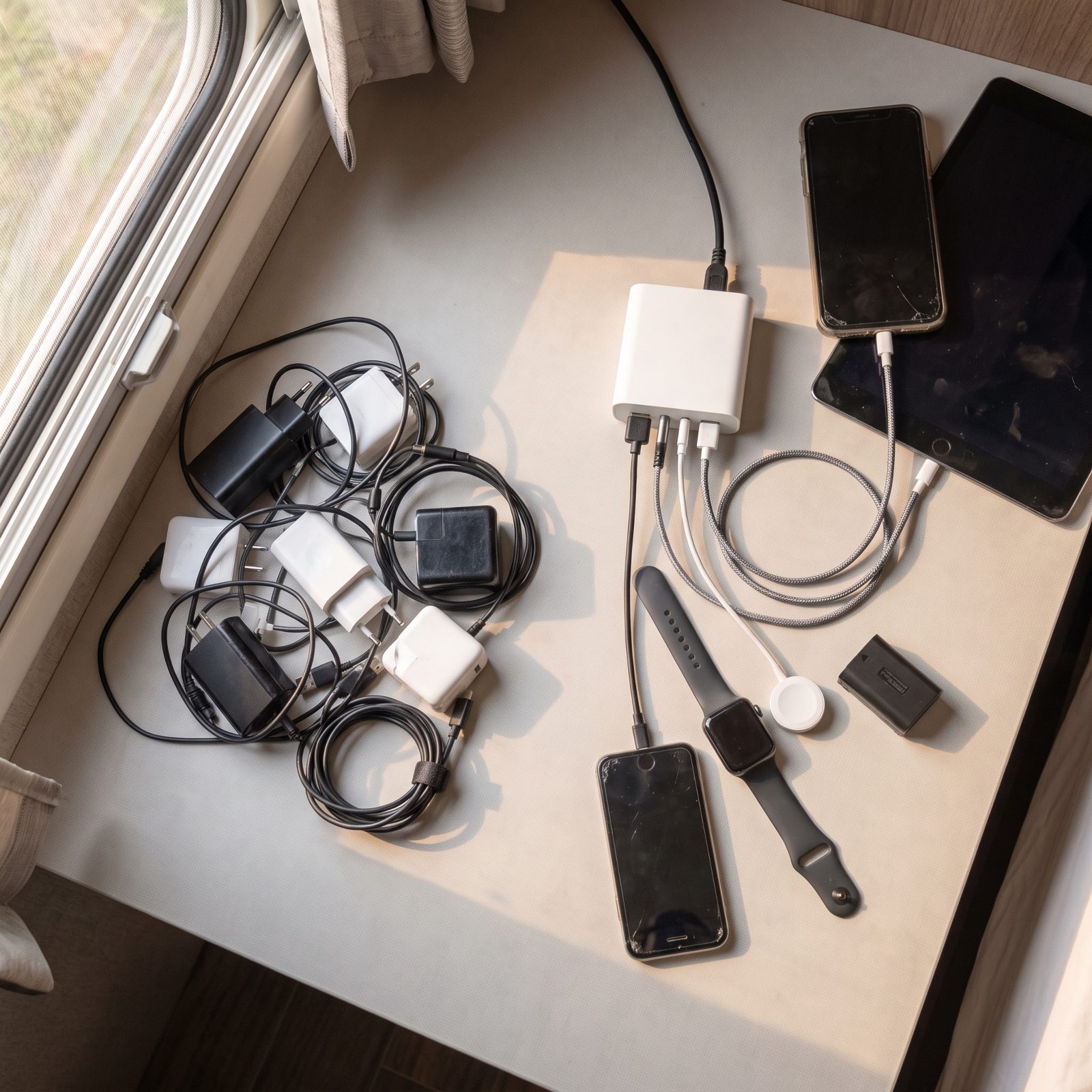 Appliance-Specific Charging Bricks: Consolidate to One Multiport Charger