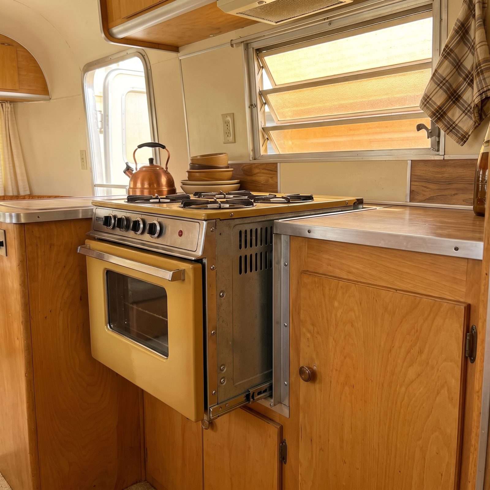 Appliances Designed to Slide Out Through the Cabinet Front