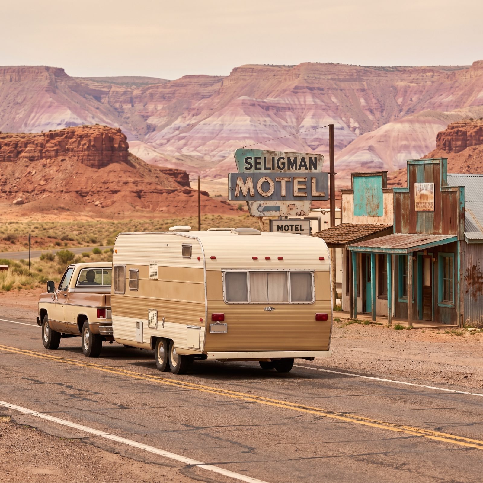 Arizona Route 66: Kingman to Seligman and the Painted Desert