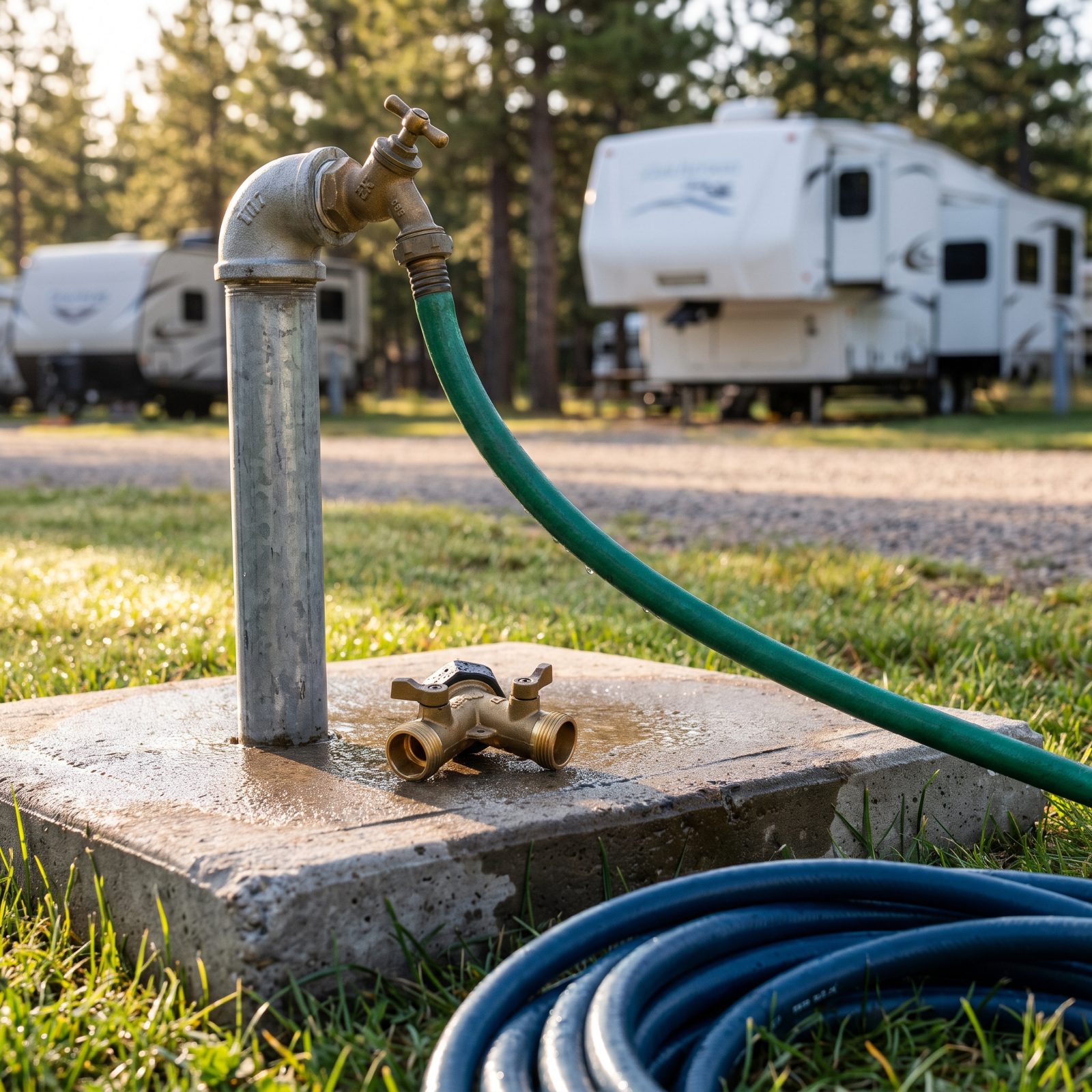 Ask Before Adding a Splitter to a Shared Water Spigot