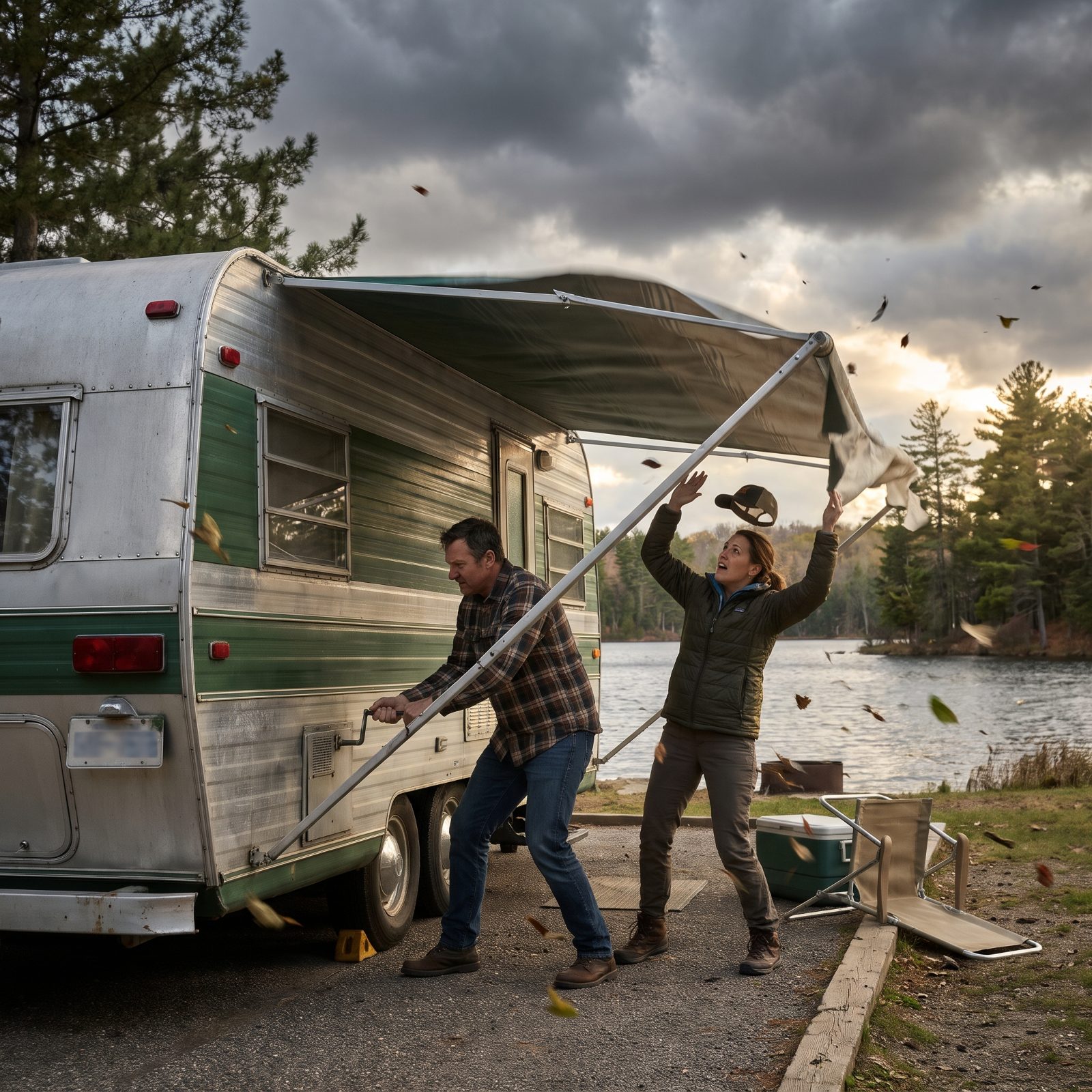 The Awning in a Windstorm Rewards Whoever Speaks Up