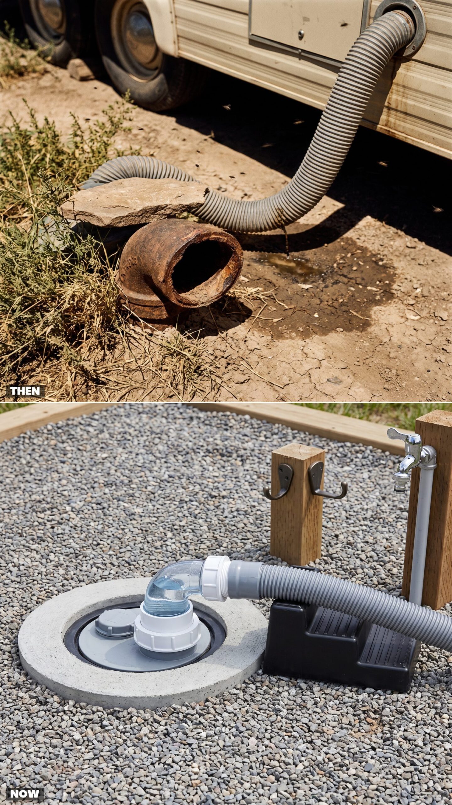 The Bare Sewer Pipe vs. Today's Sealed Full-Hookup Station