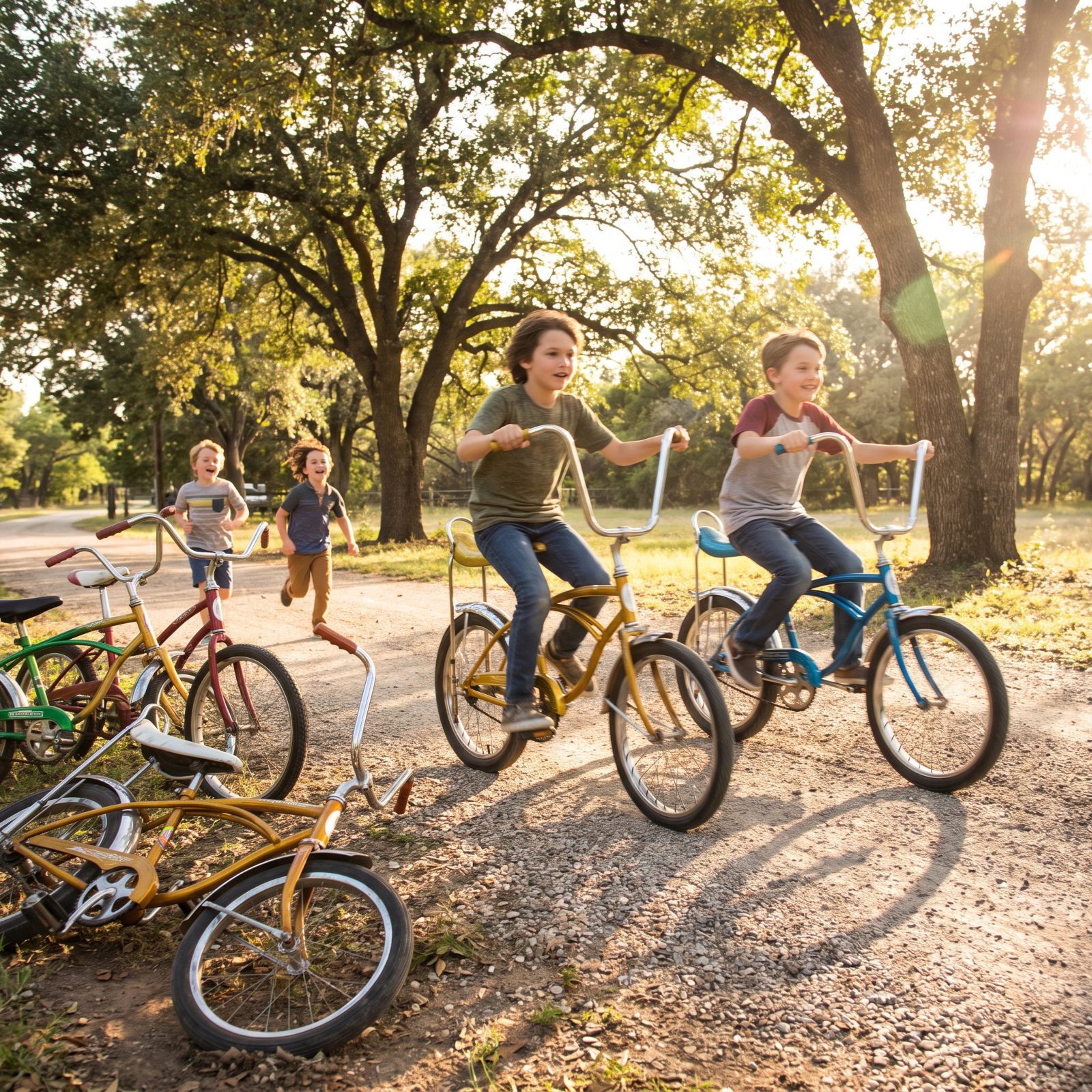 Bicycles Until the Dinner Bell Rang