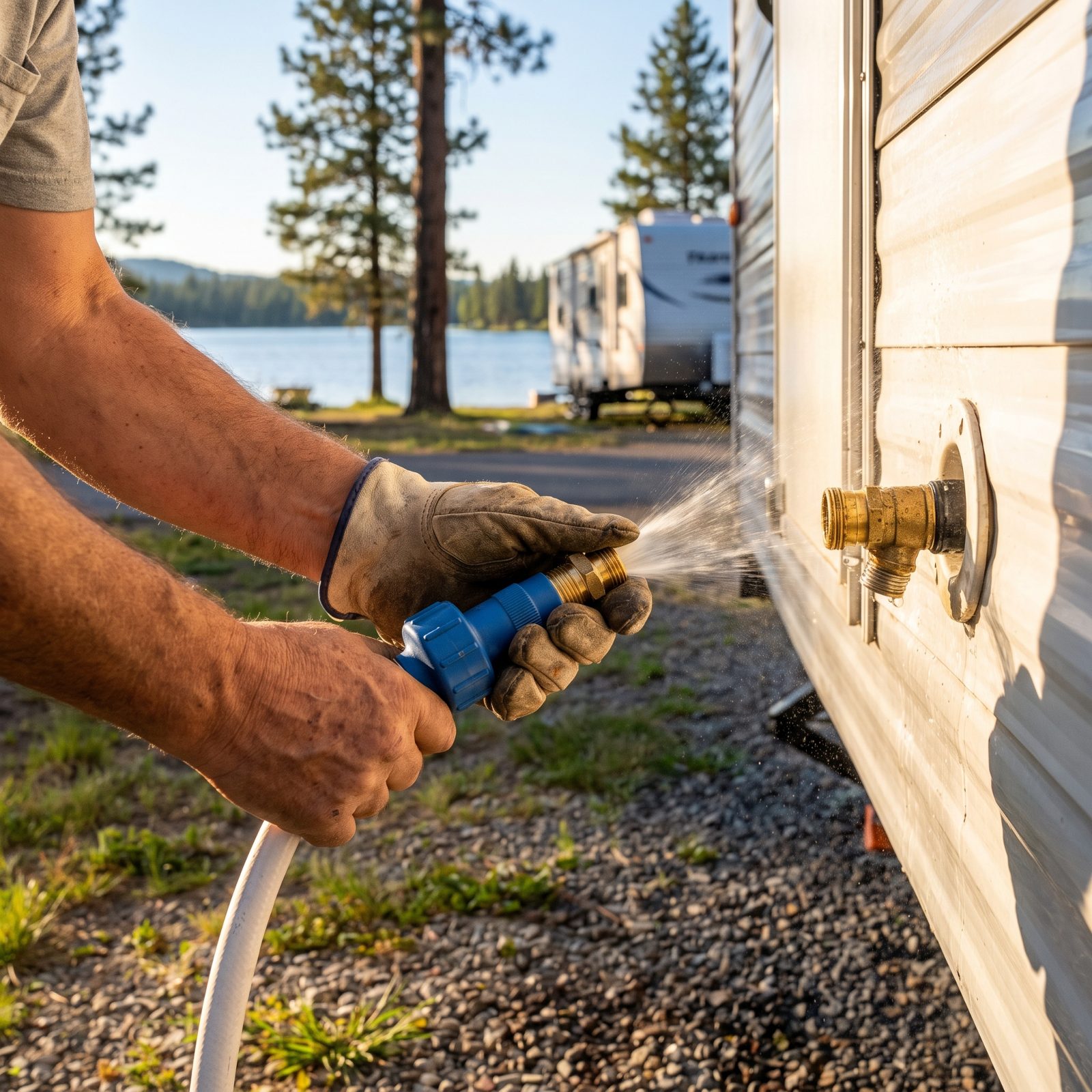 Bleed the Water Pressure Before You Crack a Hose Connection