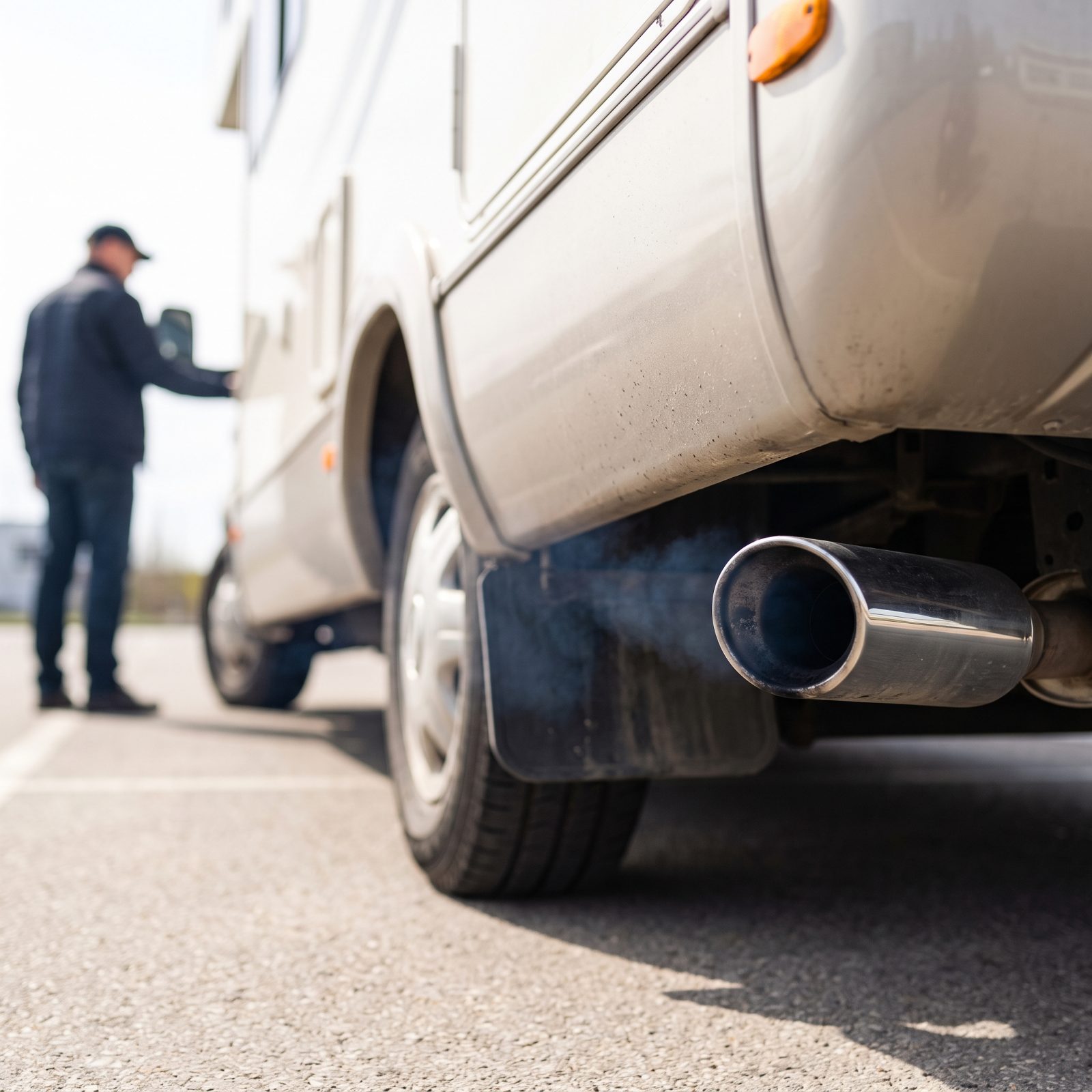 Blue, White or Persistent Black Exhaust Smoke