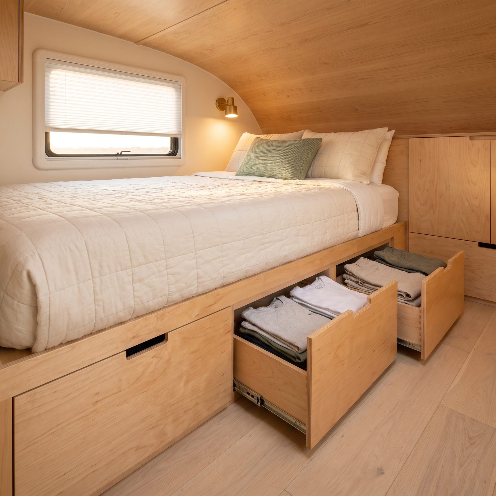 Build Drawers Into the Bed Platform and Retire the Dresser