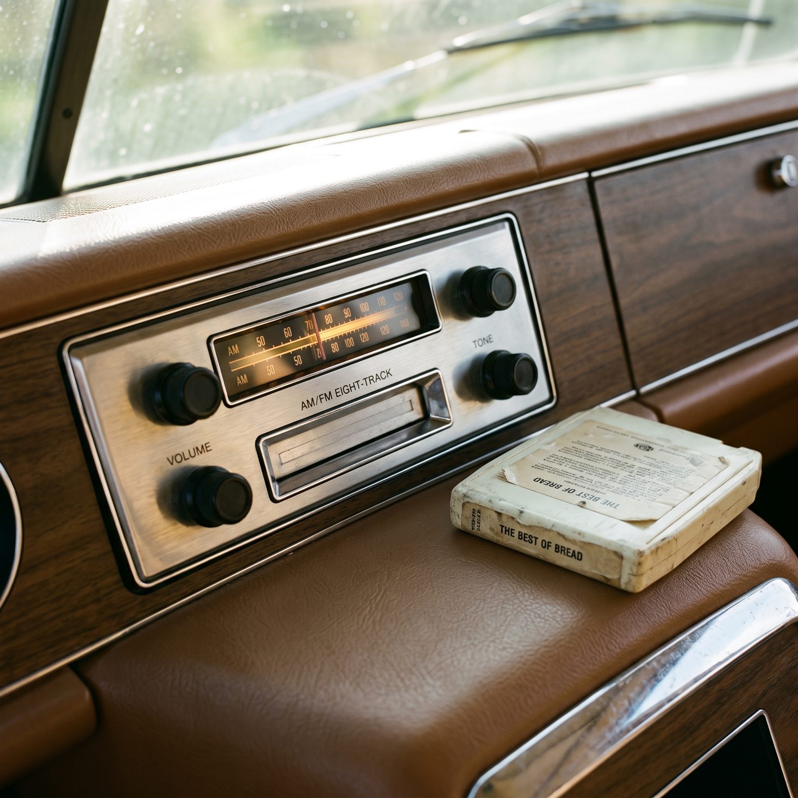 Built-In AM/FM Eight-Track Players
