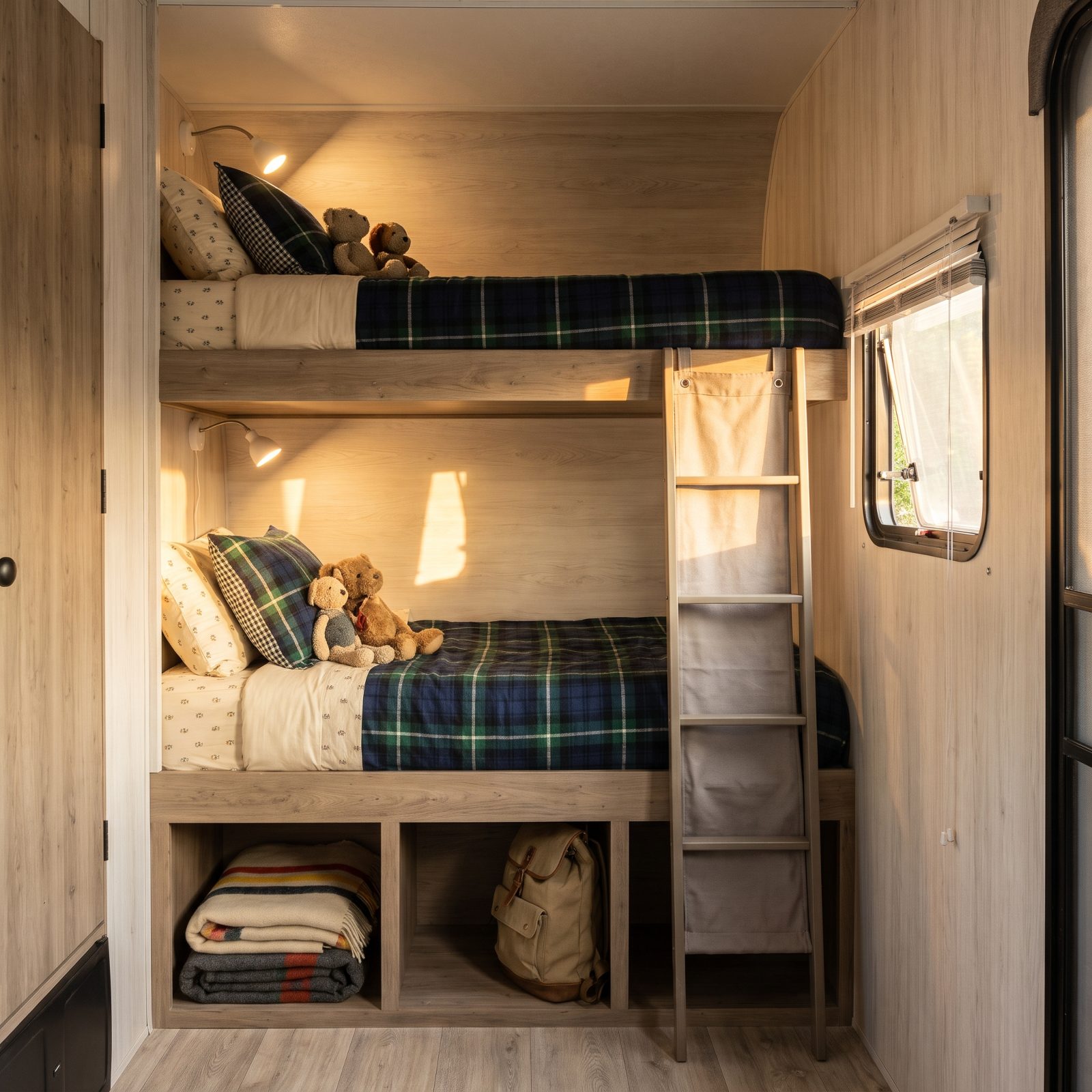 Bunk Beds Arrive When the Family Outgrows the Floorplan