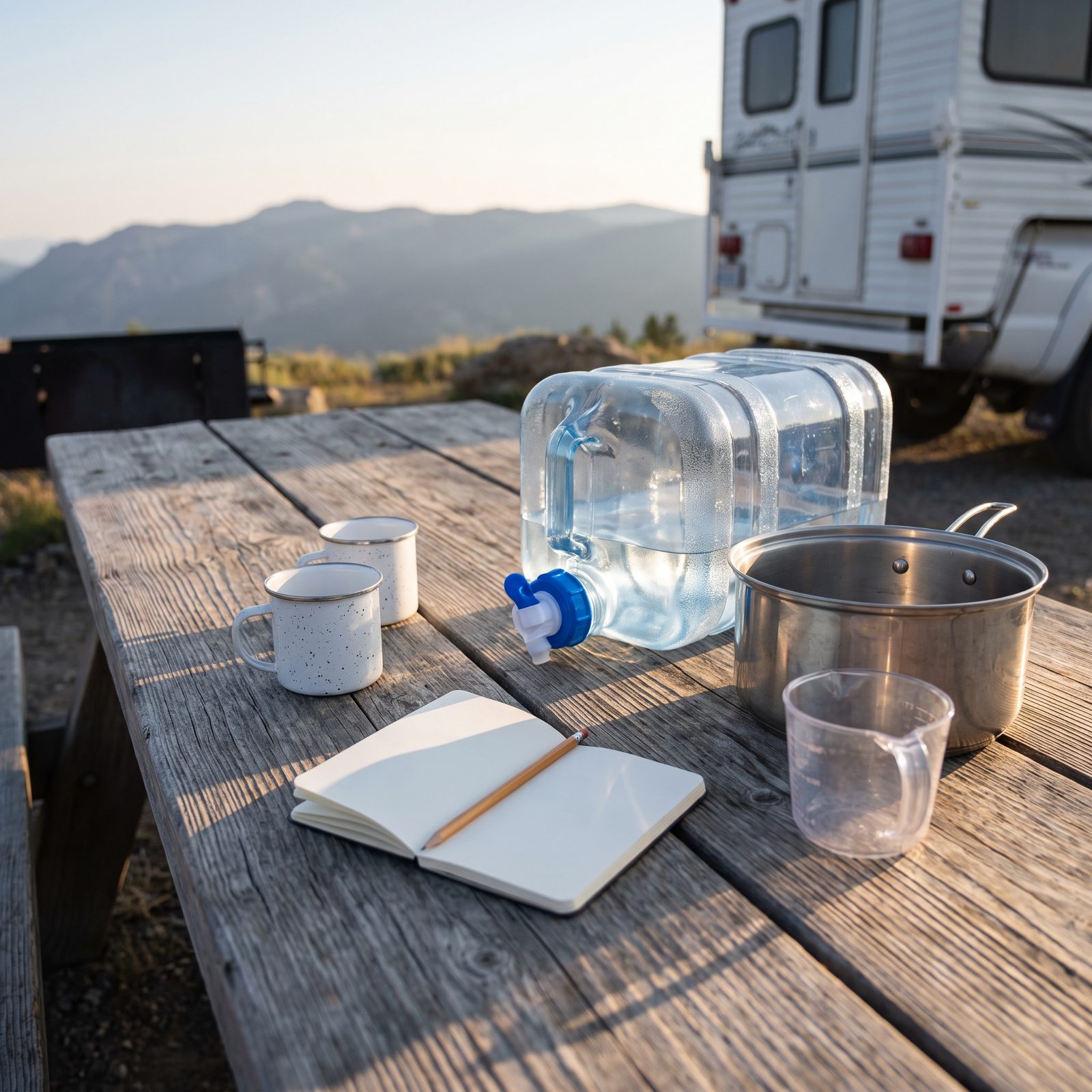 Calculate Drinking, Cooking, and Washing Water by Person and Day