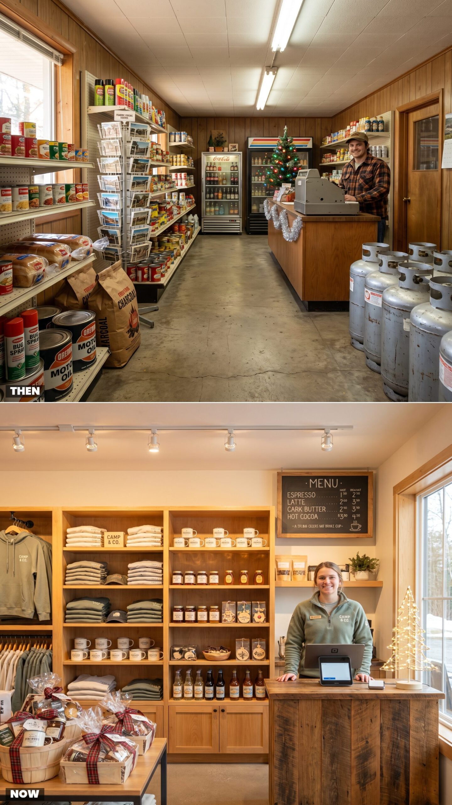 Campground Stores: Basic Groceries and Propane vs. Branded Gifts and Artisan Goods