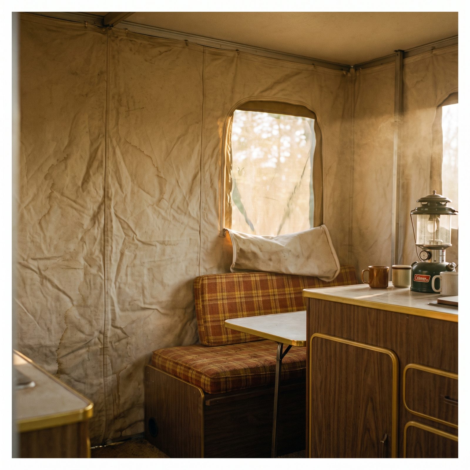 The Canvas Smell When the Camper First Opened