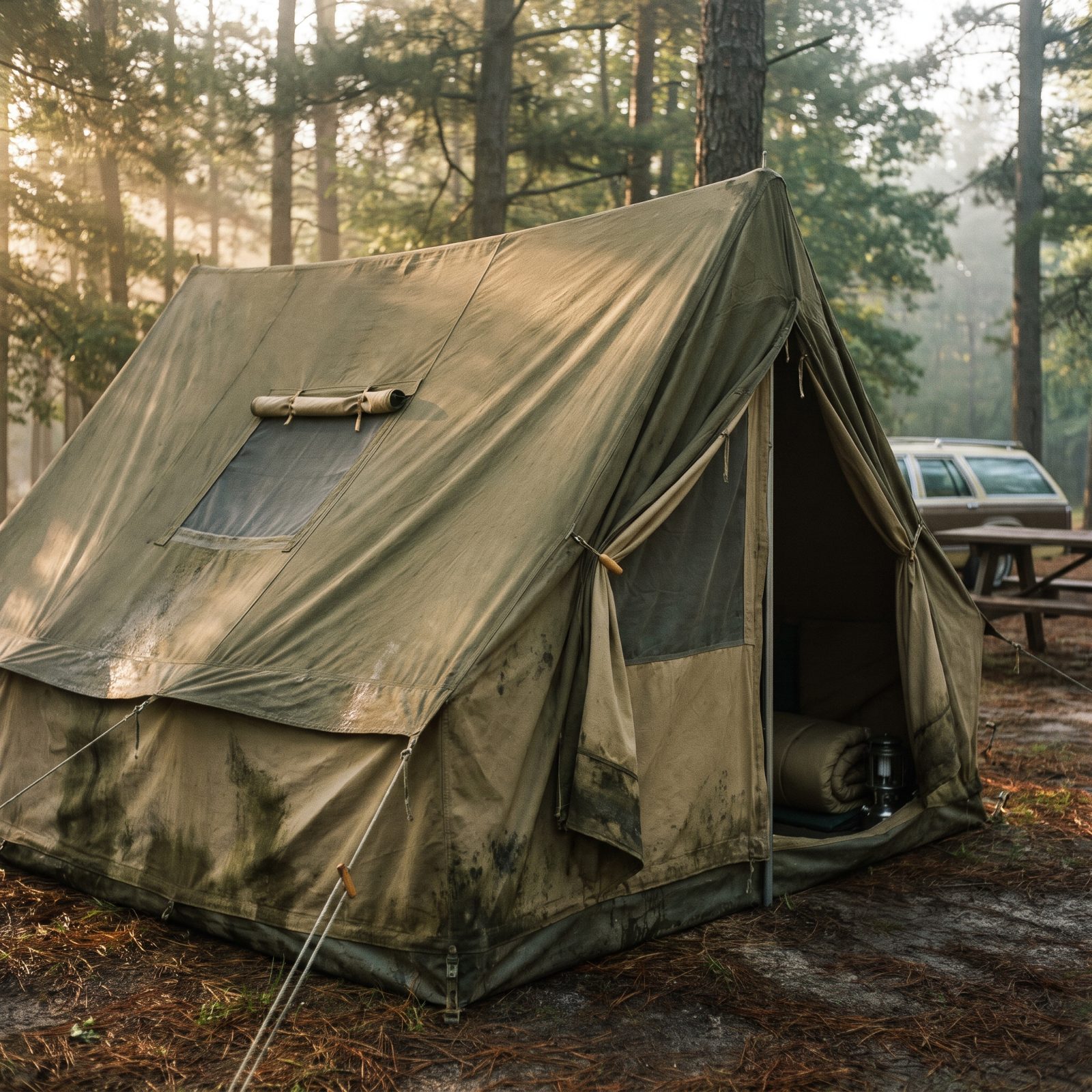 The Canvas Tent That Smelled of Mildew by Day Two