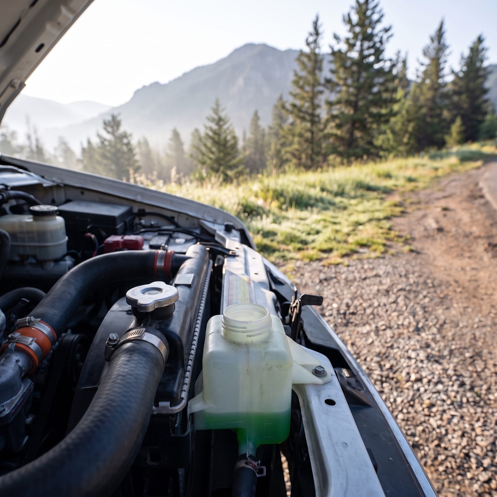 Check Coolant and Cooling-System Hoses While the Engine Is Cold