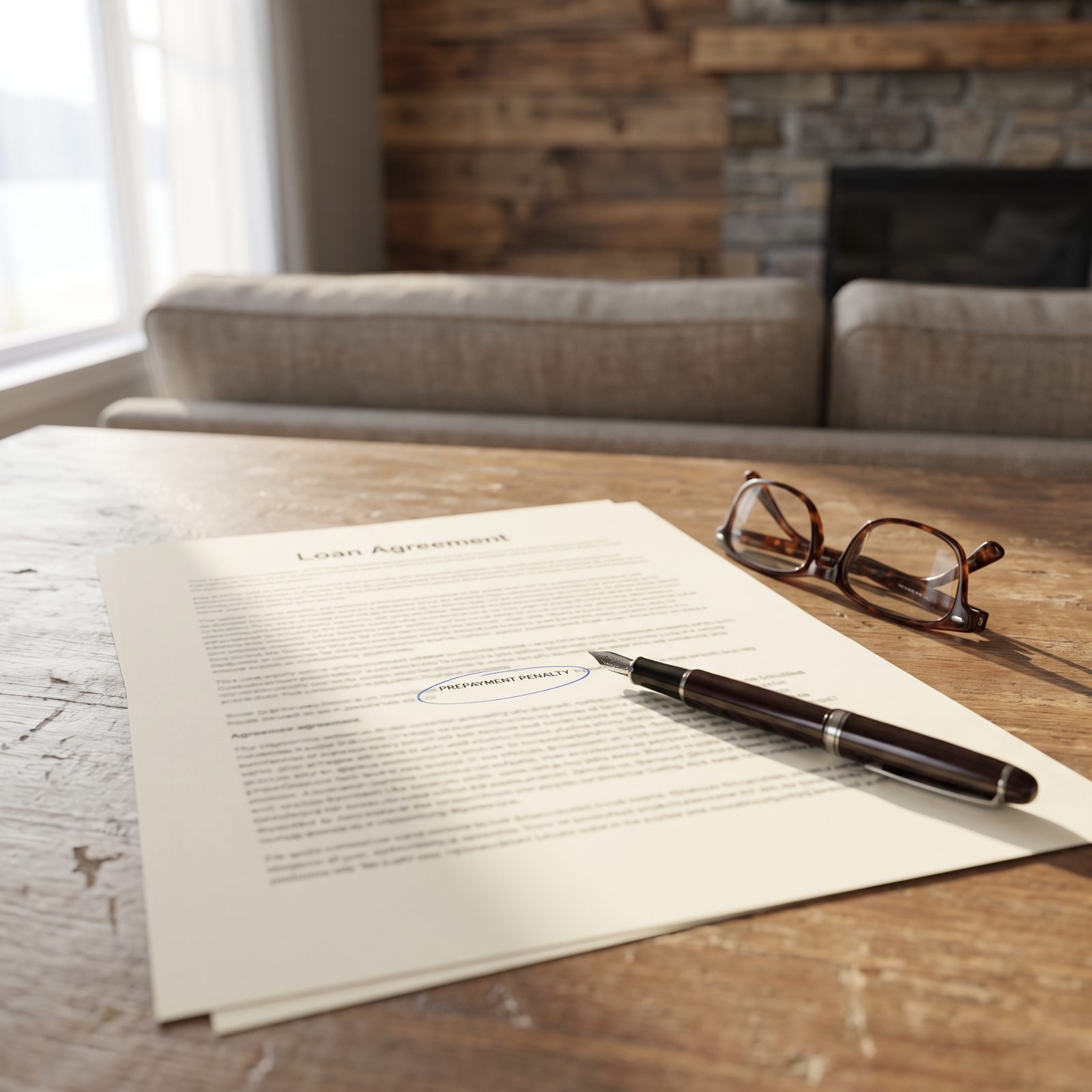 Check for Loan Prepayment Penalties