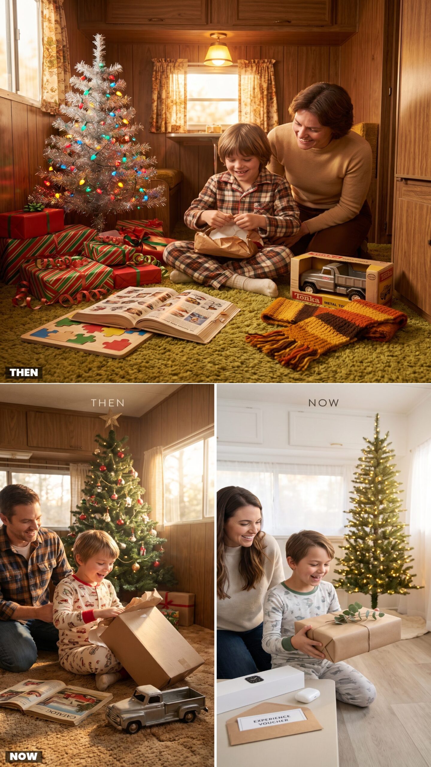Christmas Morning Gifts: The Sears Wish Book vs. Gadgets and Gift Cards