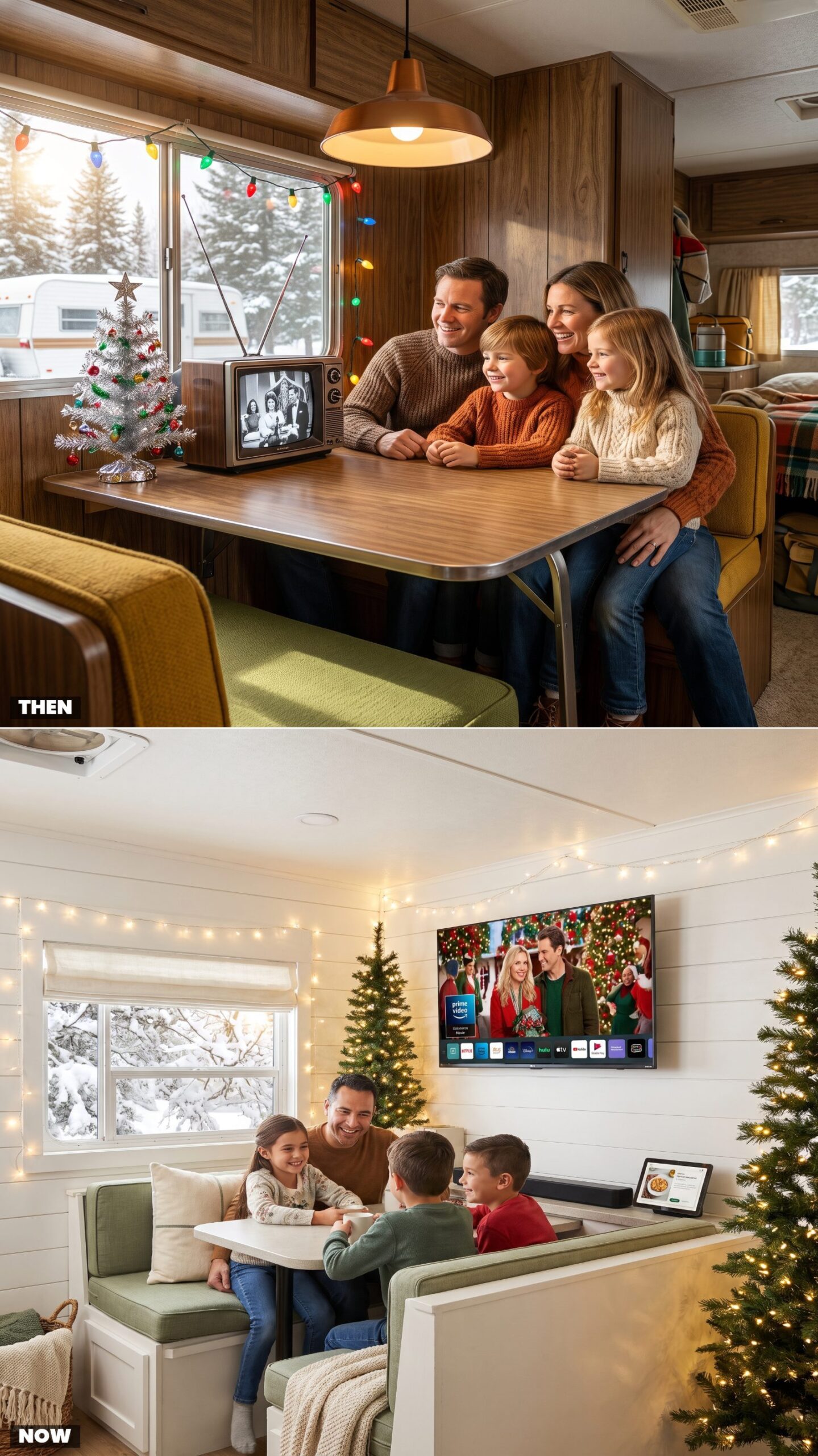 Christmas Television: The Rabbit-Ear Set vs. Streaming Everything