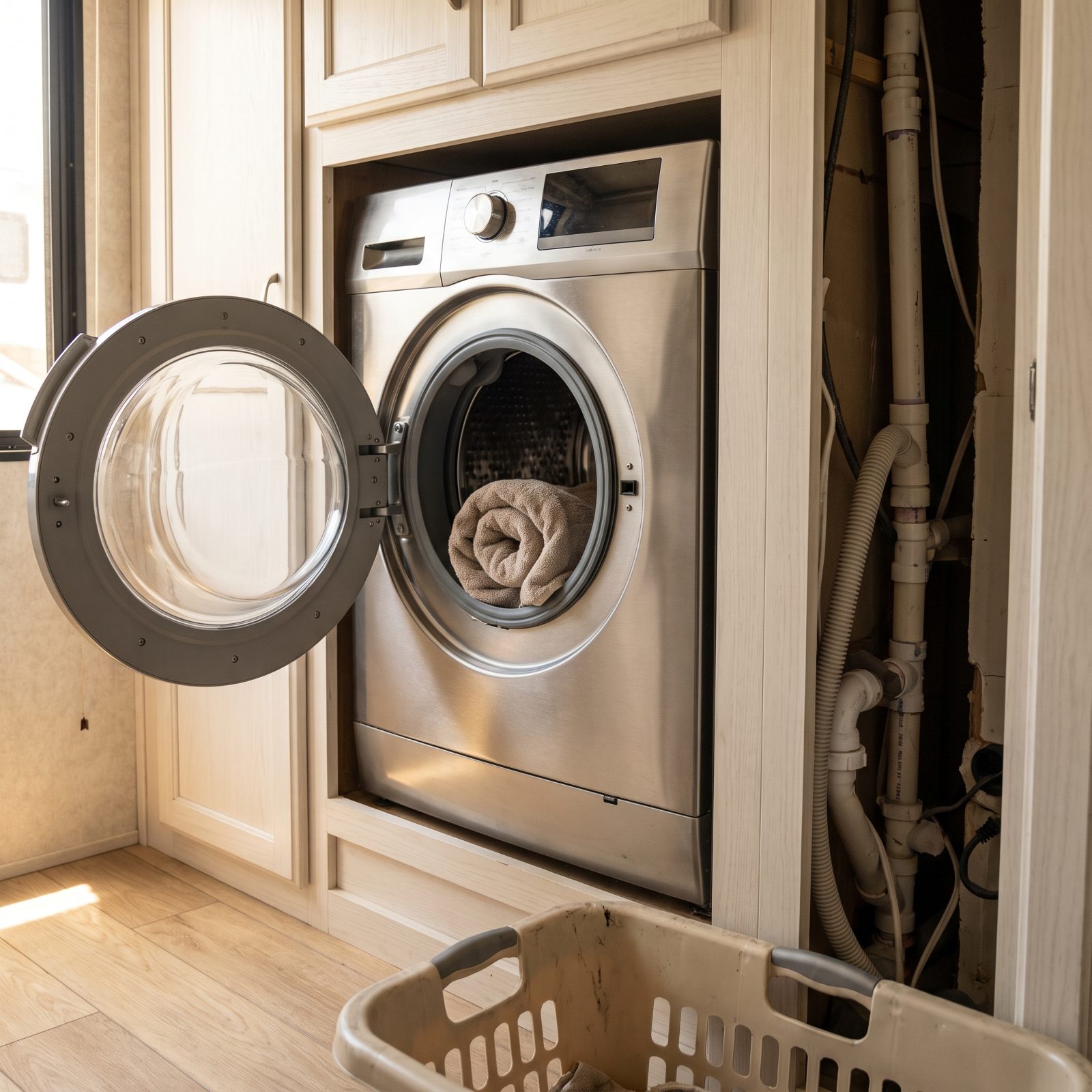 Combination Washer-Dryers With Small Loads and Long Cycles
