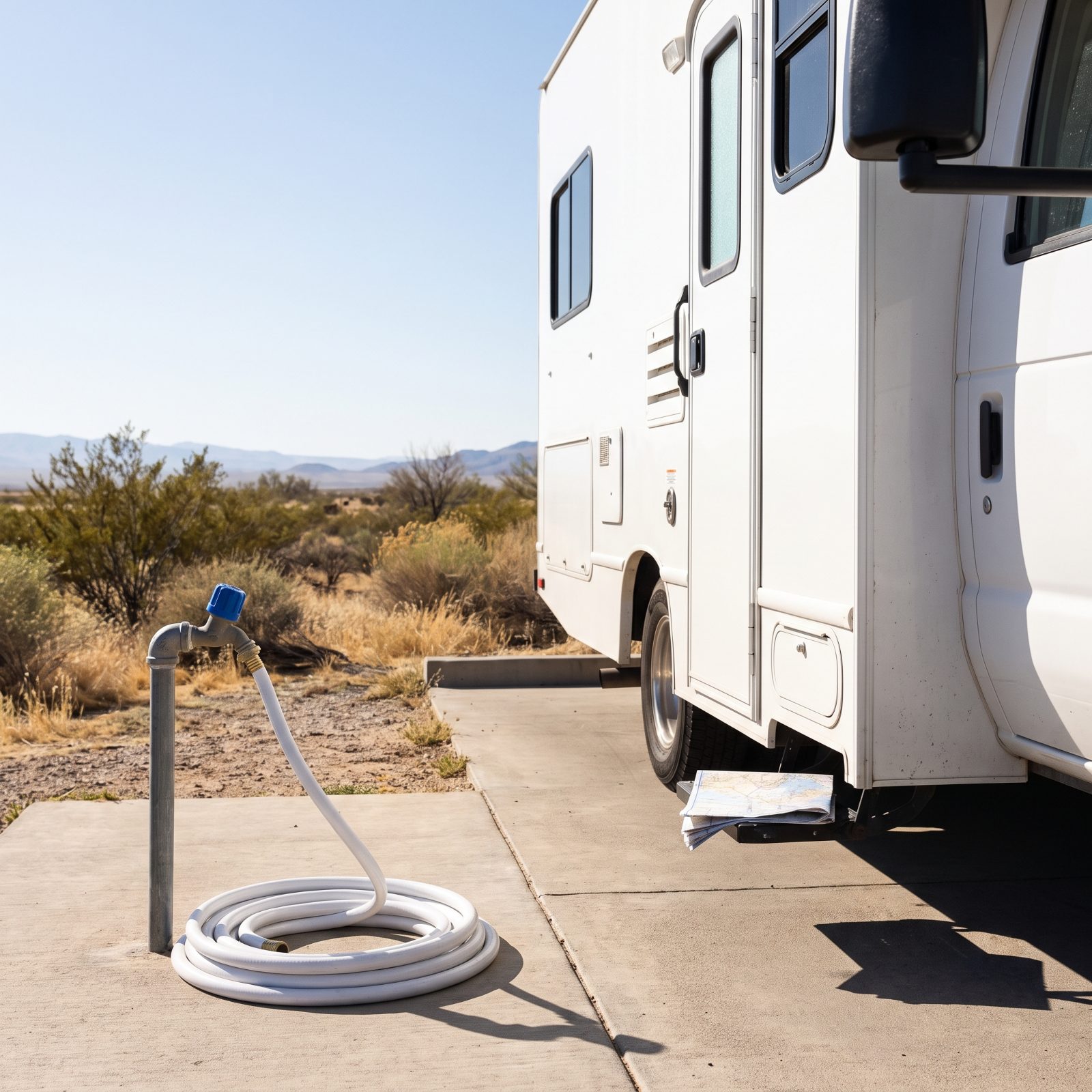 Confirm Where You Can Refill Potable Water Along the Exit Route
